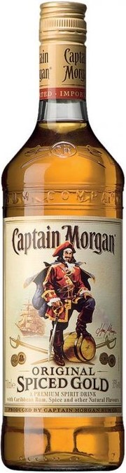  "Captain Morgan" Original Spiced Gold 24  